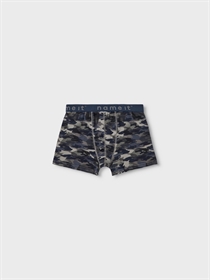 NAME IT 3-Pak Basis Boxershorts Dark Sapphire Camo